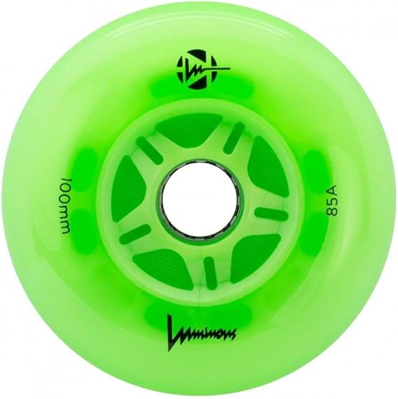 Luminous Glow Wheels - 100mm/85A (Pack of 3) by Luminous
