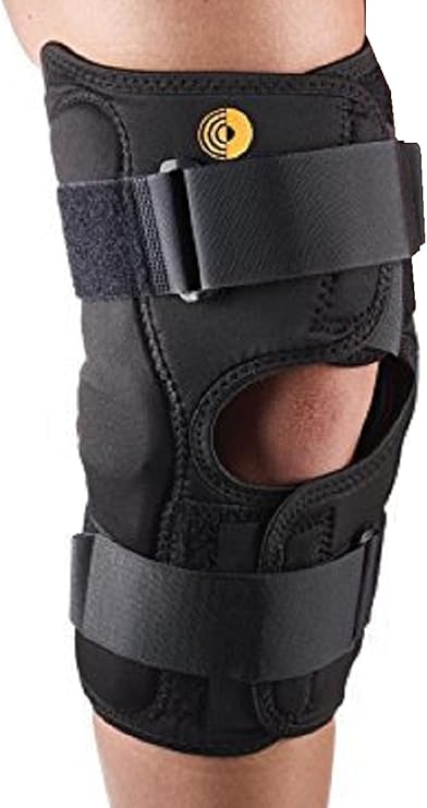 Corflex CoolTex Anterior Closure Wrap Around Hinged Knee Brace-S - Open Popliteal