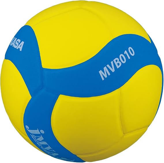 MIKASA Mixed Volleyball No. 5 Match Ball Yellow/Blue MVB010-YBL Recommended Internal Pressure 0.175-0.210 kgf/cm2