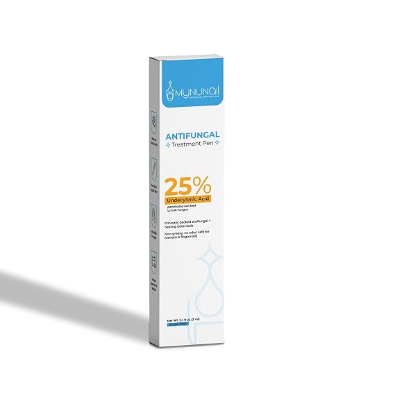 Toenail Fungus Treatment Extra Strength Pen, 25% Undecylenic Acid | Daily Care with Convenient Applicator & Tea Tree Oil Blend Helps Maintain Healthy Nail for Simple At-Home Use 3ML - 1 pack