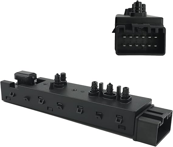 Power Seat Adjust Switch Front Driver Side Fits for Lincoln MKX MKZ Explorer F150 F250 F350 F450 F550 Milan Mountaineer 2006-2011 Replacement 9L3T-14B709-FAW 9L3Z14A701FB