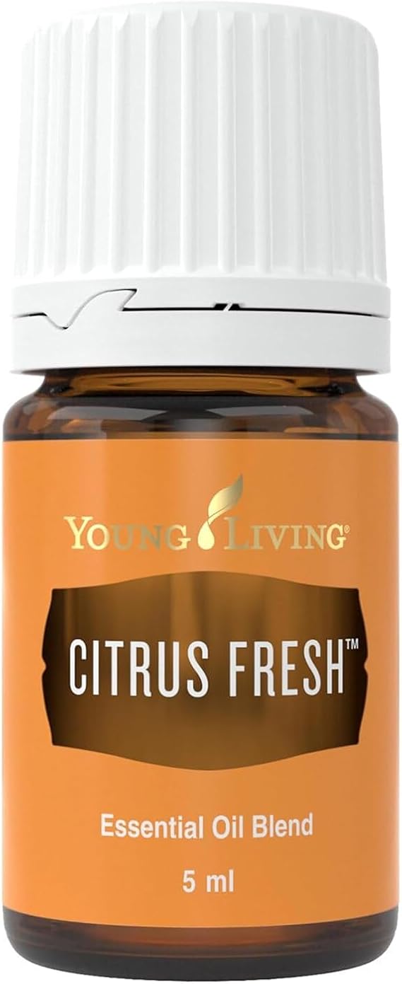 Young Living Citrus Fresh Essential Oil Blend | 5 ml | Bright Citrus Aroma with Orange, Grapefruit, Mandarin, Lemon & Spearmint | Essential Oil Blend for Diffusers, Aromatherapy & Everyday Use