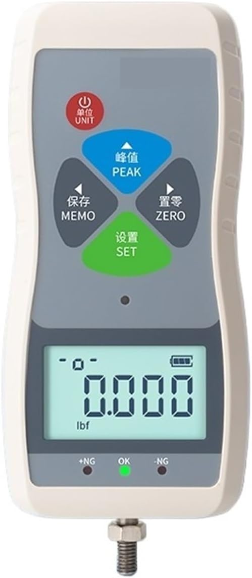 Force Gauge Dynamometer Trigger Pull Gauge Digital Pressure Gauge for All Forces SH-10~500(SH-500 50/KG)