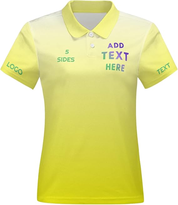 Custom Polo Shirts for Women Personalized Womens Golf Shirt Custom Polo Shirt with Name