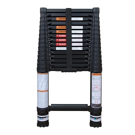 Xtend & Climb CS155+/300 Telescopic Ladder (15.6 FT - 300 LBS) | Contractor Series