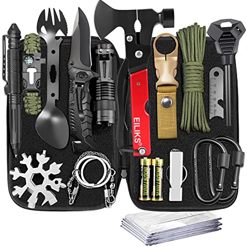 Gifts for Men Dad Him Birthday Christmas Fathers Day, Cool GadgetSurvival Gear and Equipment, Unique Camping Hunting Hiking Outdoor Gear, Gift Idea for Valentines Day Boyfriend Boys Stocking Stuffer