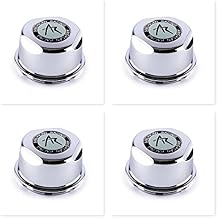 American Racing 1307100S Set of 4 Chrome Wheel Rim Snap in Center Caps
