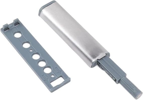 16pcs Push to Open Door Latch, Heavy Duty Stainless Steel Push Door Latches Push Release Latch for Cabinet Closet Door Drawer