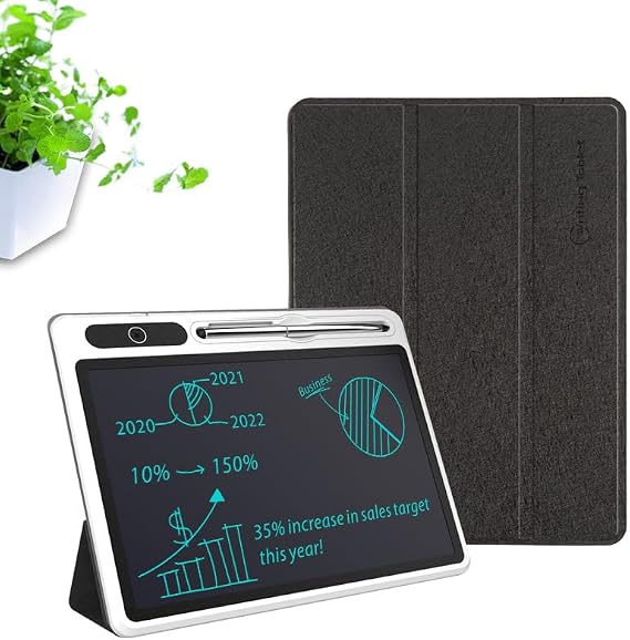 9 Inch Notepad LCD Tablet Drawing Pad - Flexible Bright Very Practical More 100000 Writes - Daily Notes for Business Studies Meetings