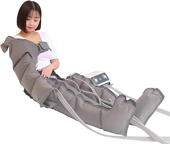 Electric Air Compression presoterapia Foot Massager Waist Leg Arm air pressure massager lymphatic massage machines with 6 Air Cushions Lymphatic Drainage Massager