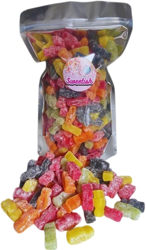 The Original Jelly Babies 1kg - Pick & Mix - 1kg Bulk Bag - Parties, Weddings, Birthdays - Fruity Flavour - Made in the UK - By Sweetish