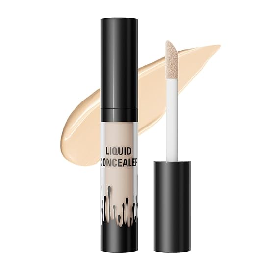Full Coverage Concealer,Multi-Use Long-Lasting Waterproof Makeup Adherence Hydrating Face Concealer for Women Mens (Fair, 0.1 Fl Oz)
