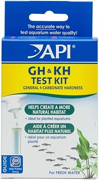 API GH & KH Test Kit for Freshwater Aquariums, 1 Kit