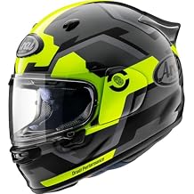 Arai HELMET Contour-X Solid Helmet X-Large, Flourescent Yellow