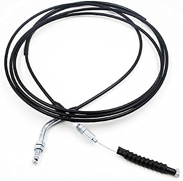Saihisday 121" Long Throttle Cable For Go Kart 150 250cc Kazuma Kandi Roketa Gk-28a Sunl Spyder