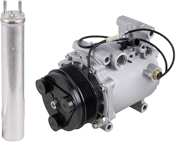 For Mitsubishi Outlander & Lancer AC Compressor w/A/C Drier - BuyAutoParts 60-86376R2 NEW