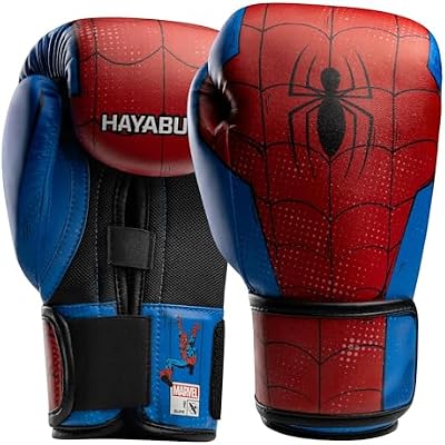 Hayabusa Marvel Classic Boxing Gloves for Men, Women & Kids Officially Licensed | 16oz 12oz 8oz 6oz Training, Sparring, Bag & Pad Work