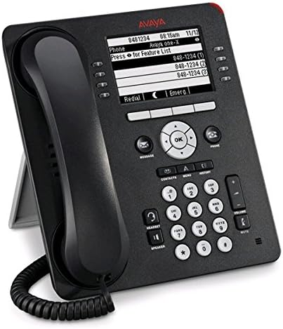 Avaya One-X 9608 IP Phone - Cable - Wall Mountable, Desktop - Gray 700504844