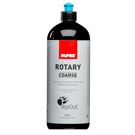 RUPES Rotary Coarse Compound 1000ml/33.8oz, Single Bottle