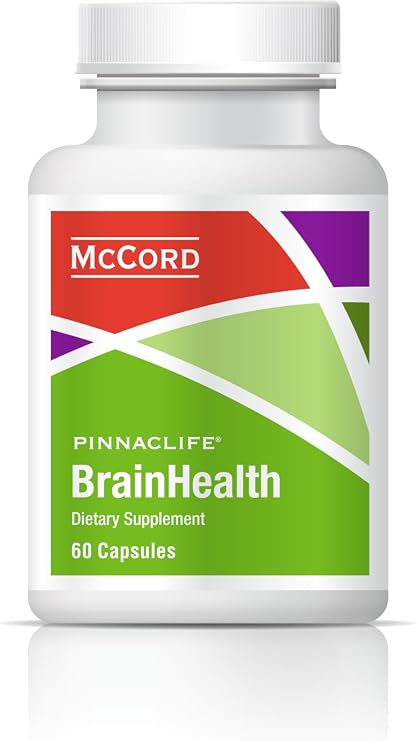 McCord BrainHealth Brain Supplement with Olivamine, Vitamin D3, B6 & B12, Rhodiola Rosea, Magnesium & Taurine, Supports Memory, Focus, Clarity & Productivity for Men and Women