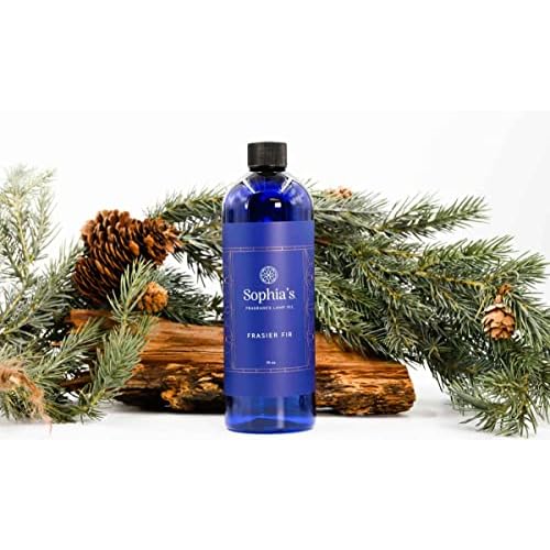 Sophias Fraser Fir Fragrance Lamp Oil Refills, Effusion Lamp Fragrance Oil for Redolere Lamps, Scented Lamp Oil for Fragrance Lamps, 16 Fluid Ounces of Catalytic Scented Oil Made in USA