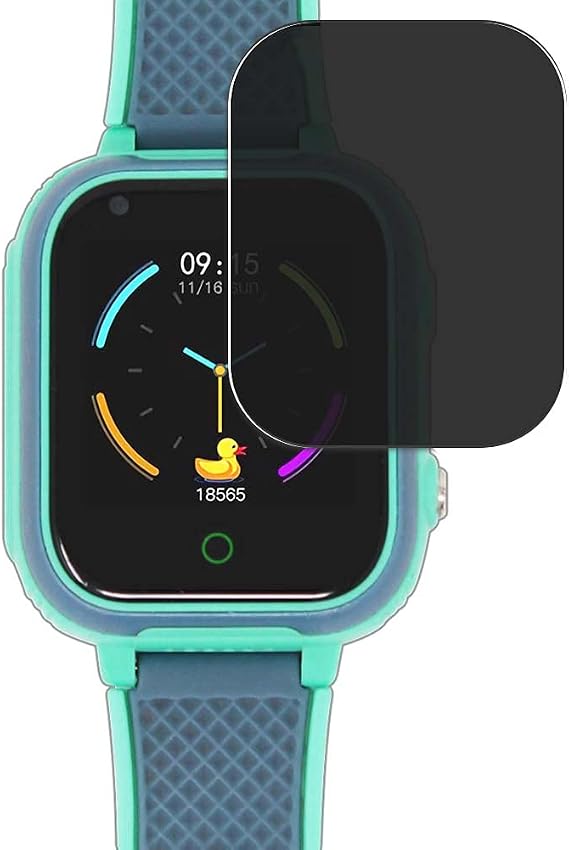 Privacy Screen Protector Film, compatible with QISHUO LT21 Smart Watch Smartwatch Anti Spy TPU Guard ( Not Tempered Glass Protectors )