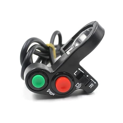 Motorcycle Scooter 7/8" Handlebar Horn Turn Signals Lights Controller Switch Modified Parts Handlebar Switch