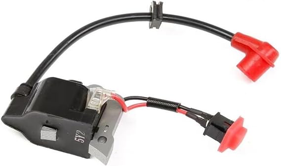 Upgraded Ignition Coil with Red Cap for Zenoah Chongyang 23CC-36CC Engines - Compatible with HPI Baja 5B 5T 5SC and FG REDCAT RC Cars