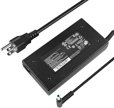 19.5V 6.15A 120W Charger for HP USB-C G5 Dock 5TW10UT 5TW10AA 5TW10AA#ABB 5TW10UT#ABA USB-C/A Universal Dock G2 5TW13AA#UUF Pavilion Plus 16-ab1000 Omen 15-5000 15-5100 15-5200