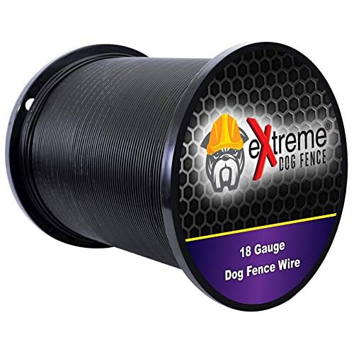 PetSmart Invisible Fence Compatible Above Ground or Underground Wire for DIY Electric Pet Fence - 1000 Foot Spool High Performance Boundary Wire for Easy Installation