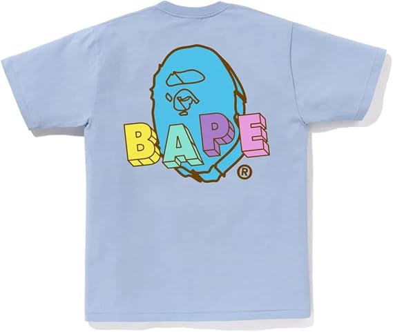 24ss Paar Mode Hip-Hop Top Bap Reine Baumwolle Doppel Garn Männer Und Frauen Casual Sport Kurzarm T-Shirt-color12||S