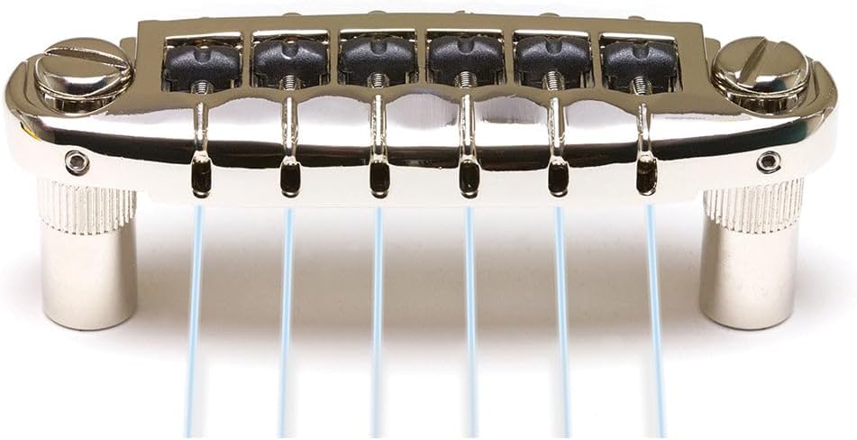 Graph Tech Ghost Loaded ResoMax NW1 Wraparound Bridge - Nickel