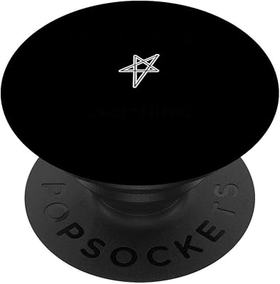 INDPHRENT Clothing Brand Logo With Star PopSockets Grip and Stand for Phones and Tablets