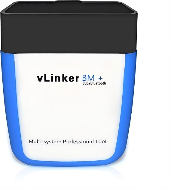 Vgate vLinker BM+ OBD2 Bluetooth Scanner for BMW/Mini BimmerCode, Car Code Reader for iOS, Android, and Windows