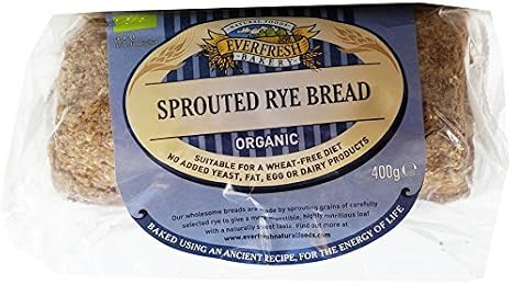 Everfresh | Sprouted Rye Bread | 8 x 400G