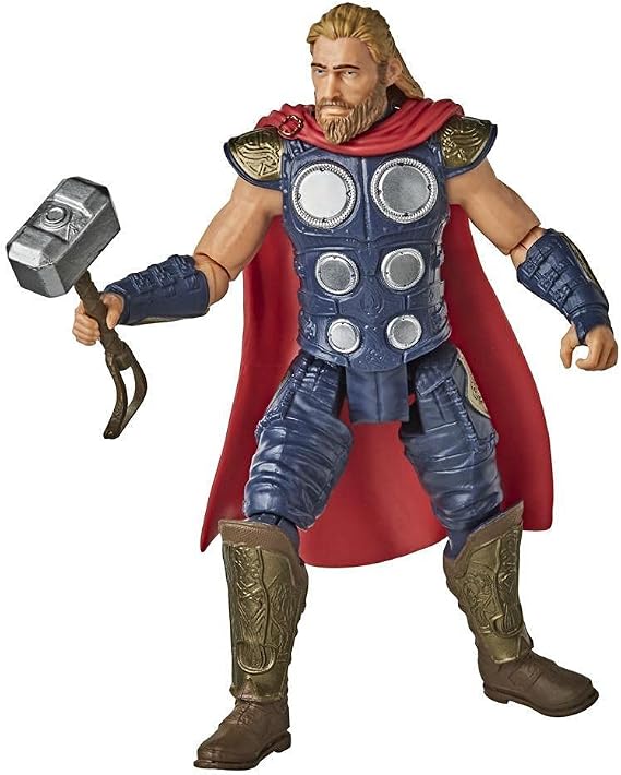Hasbro Marvel Gamerverse 6-inch Thor Action Figure Toy, Iconic Armour Skin, Ages 4 And Up