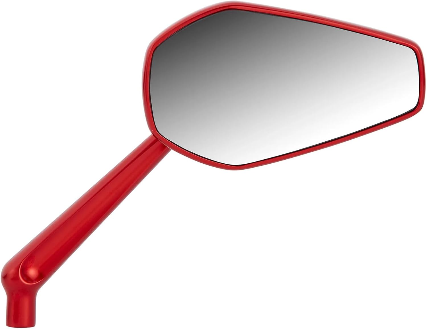 Arlen Ness 13-155 compatible with Mini Stocker Mirror - Right - Red Anodized