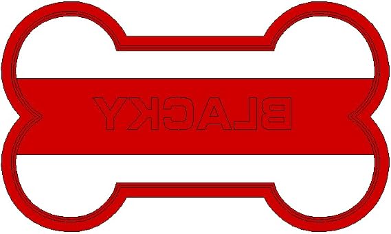 Personalized Dog Bone Cookie Cutter