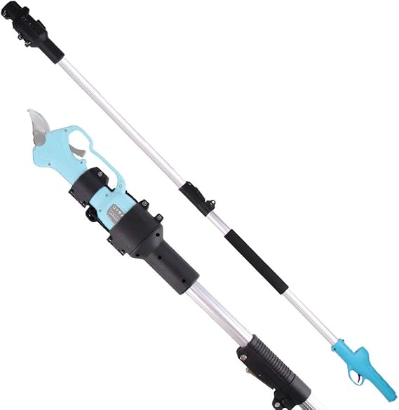 Cekegon Extension Pole for 8603 Pruner, Lightweight Telescopic Rod, Aluminum Alloy for High Branch Cutting