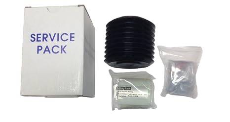 Trico Streamliner M Electro-Mechanical Grease Dispenser Service Pack, 250cc Pouch Capacity, 4.5VDC, Mobilith SHC PM 460 Grease