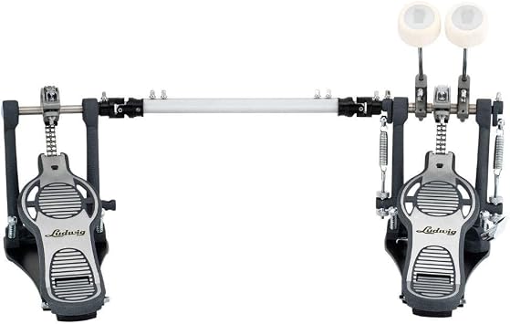 Ludwig L204SF Speed Flyer Double-Bass Kick Drum Pedal with Carring Bag