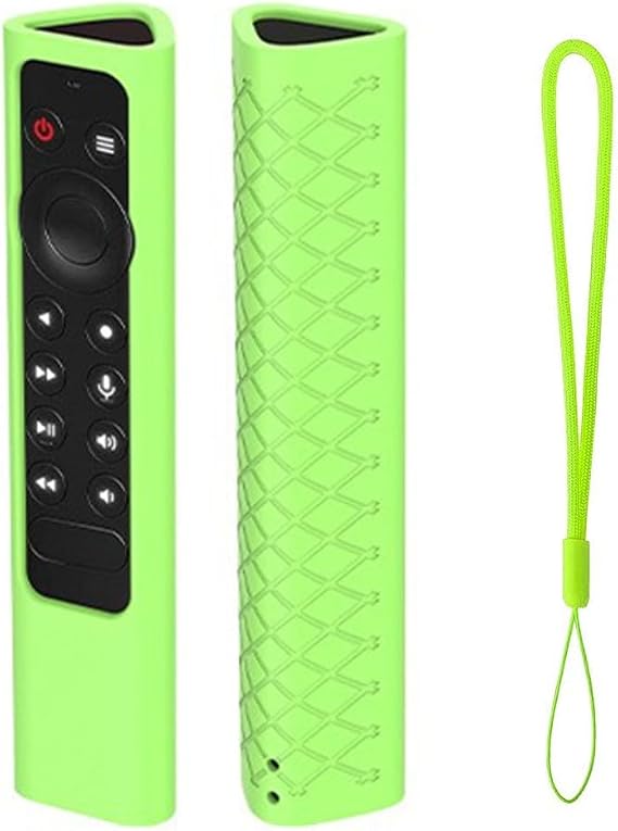 Silicone Remote Protective Case For NVIDIA-Shield TV Pro Shockproof Washable(Fluorescent green)