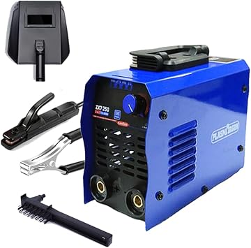 ZX7-250 110V/220V 250Amp 2-IN-1 Stick/TIG Welder Machine,Mini Portable Hot Start Arc Force Welding Machine, IGBT Inverter MMA Welder Machine LED Digital Display ZX7-250