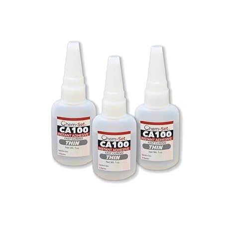 1oz Chem-Set CA100 Thin 3PK