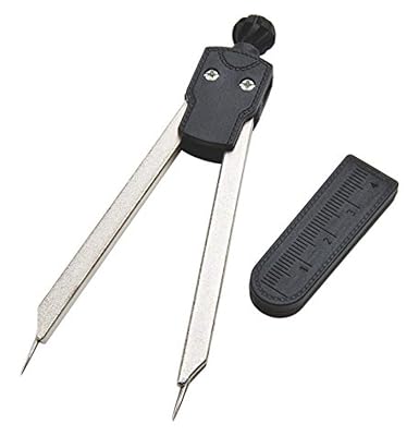 American Diagnostic 395Q ADC 395 EKG Hardened Steel Measuring Caliper, Measures up to 4.75, SilverBlack, One Size