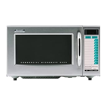 Sharp Medium-Duty Commercial Microwave Oven 15-0427 Category Microwaves, R-21LTF