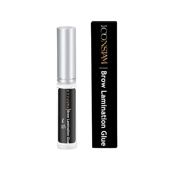 Brow Lamination Glue, Eyebrow Fix Gel Clear, Eyebrow Lift Adhesive Tools Professional Brow Lift Glue, Easy to Use for Salon or Home (Clear-brow Lamination Glue)