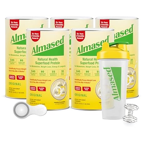 Almased protein powder for weight loss and GLP-1 supplement weight loss supplement