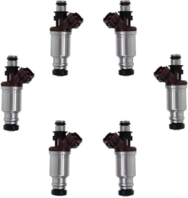 Set 6PC Fuel Injector 23250-46030 For Toyota Supra Lexus SC300 GS300 3.0L
