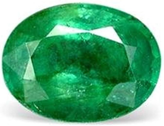 Ramneek Jewels Divya Shakti 6.25 Carat Emerald Panna Unheated Untreated Energized Gemstone A QUALITY
